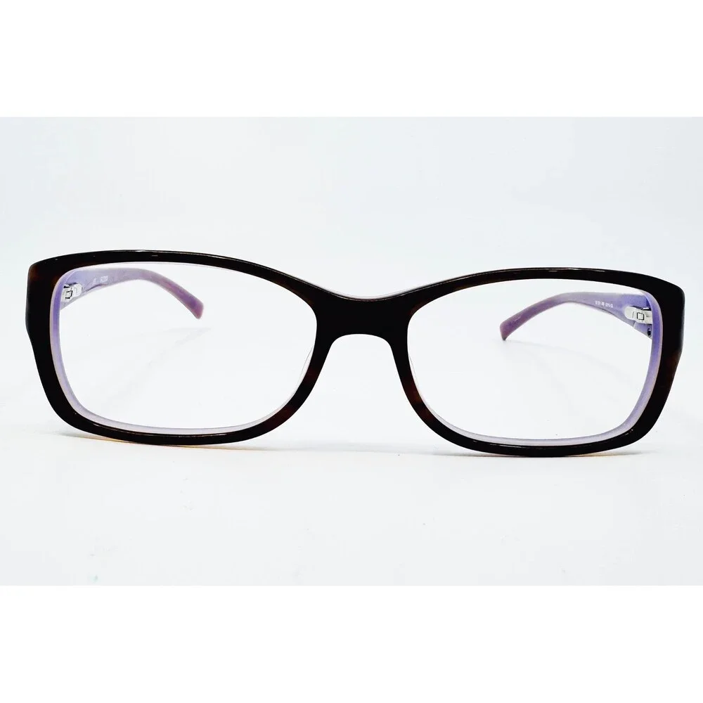 Guess Eyeglasses Womens Brown Purple GU 2274 AMB Rectangular 52-16-135